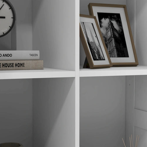 71 Tall Storage Cabinet with Movable Storage Shelves, Modern Style Pantry Cupboard Cabinet with Soft Close Doors, White