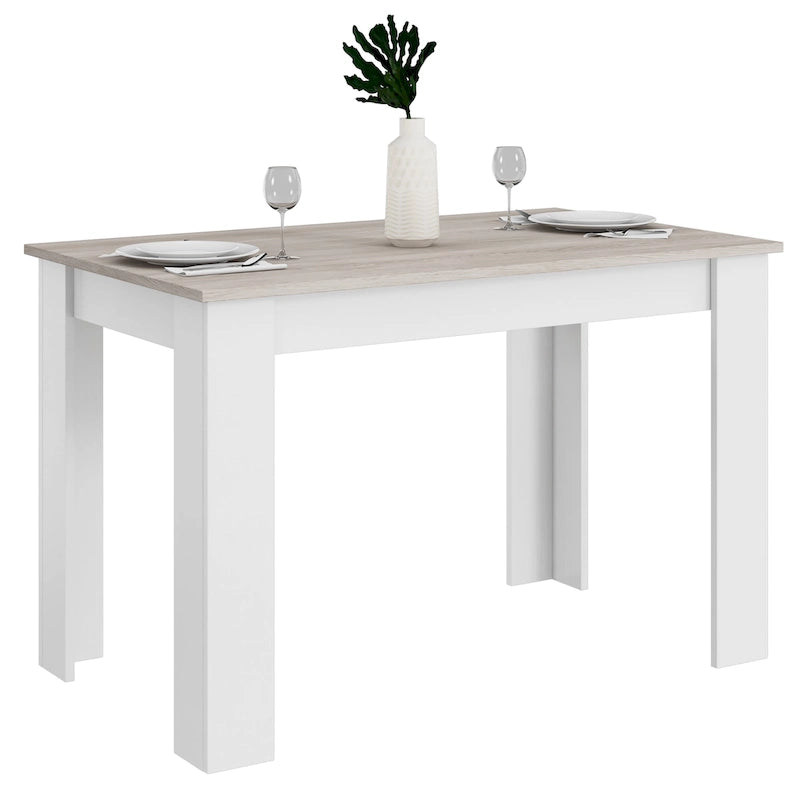 47-Inch Rectangular Dining Table for Small Spaces and Everyday Use