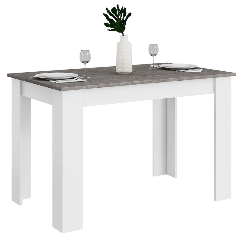 47-Inch Rectangular Dining Table for Small Spaces and Everyday Use