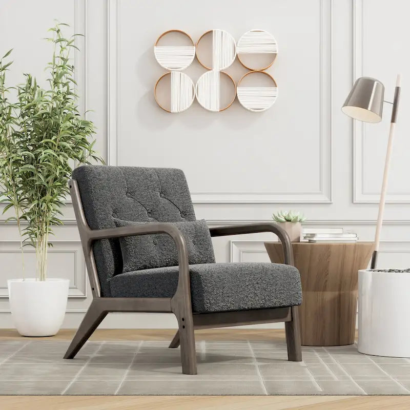 Lounge Accent Chair with Arms