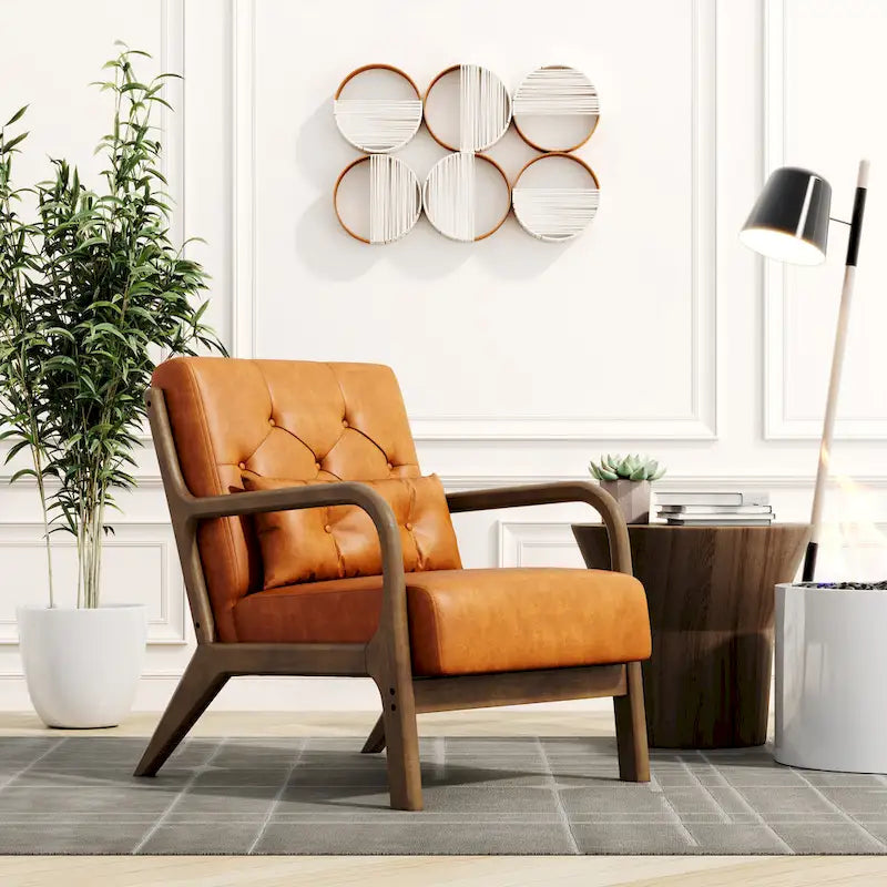 Lounge Accent Chair with Arms