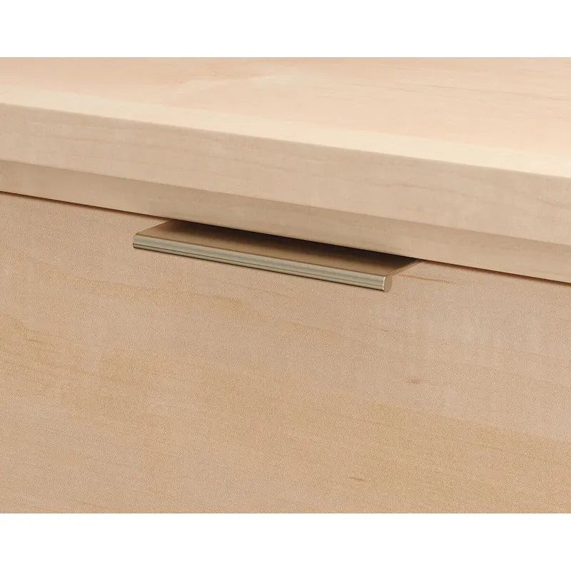 Lateral File Cabinet with Two Locking Drawers in Walnut Wood Finish