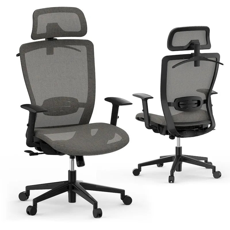 Ergonomic Office Desk Chair with 360 Swivel, Height Adjustable Seat, Headrest, Lumbar Support and Armrest
