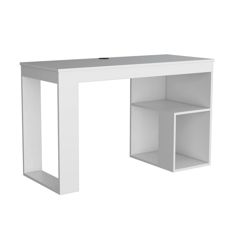 Astana 47 Computer desk with storage shelves